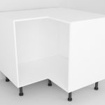 Grīdas stūra skapja korpuss (934*934 mm)