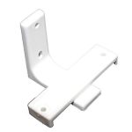 Fiksators dekoratīvajam panelim / 8x5.5cm balts