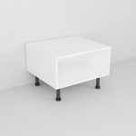 Grīdas skapja korpuss zemais (600 mm)