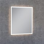 Vannas istabas spogulis 800 mm ar LED apgaismojumu