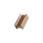Track Knob 50 mm Brushed brass