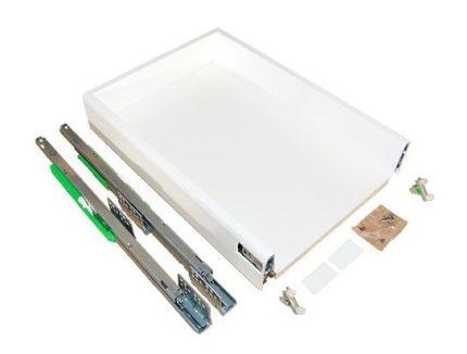 Atvilktņu mehānisms zemai atvilknei 1000 mm skapim