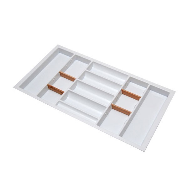 906ct0906-6280.jpg Galda piederumu ieliktnis atvilknēm balts 1000 mm *** - Image 1