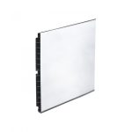Cokols H-150 balts glancēts PVC 2,5 metri