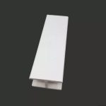Cokola savienojums Taisns balts glancēts 150 mm