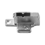 BLUM CLIP krustveida pamatiņš lietais, 9 mm, ar 6 mm eiroskrūvēm