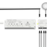 L&S LED barošanas bloks MEC LITE 96 W, 24 V, 8PIN, ar 2 m vadu