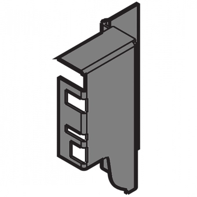 m-5284.jpg TANDEMBOX mugursienas kronšteins M, kreisais - Image 1