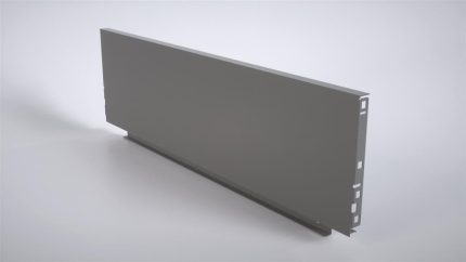 Metāla mugursiena H180 400 mm (Grafit)