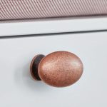 Oval Simple 60 mm Antique copper