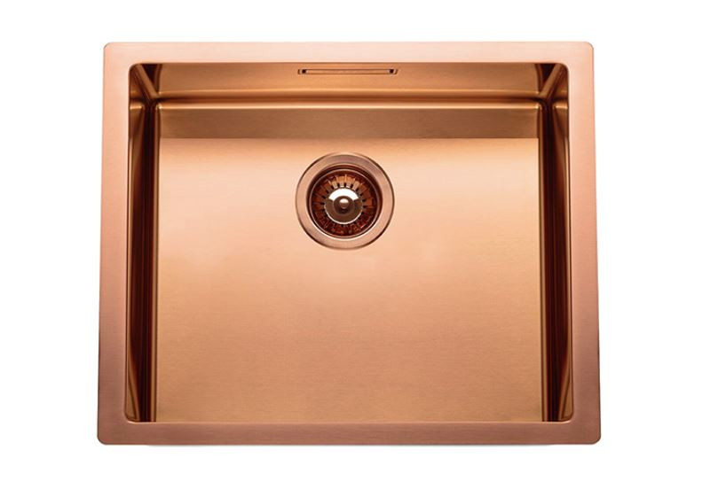 rodi-cooper-2689.jpg `RODI` Izlietne Box Lux 50 Copper ar sifonu - Image 1