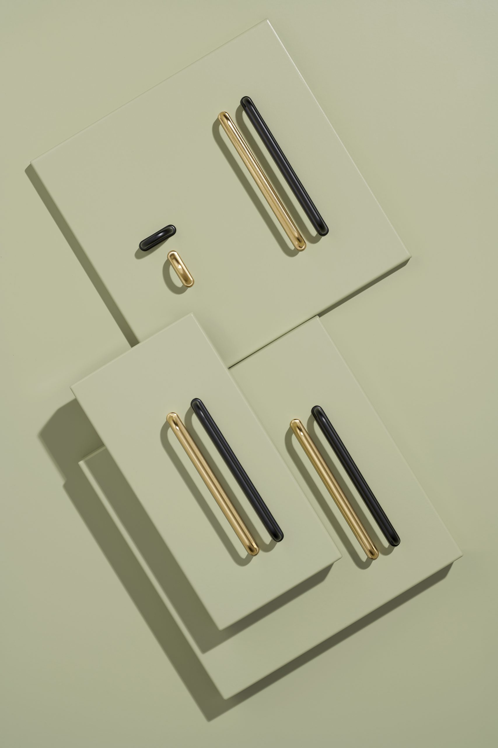 Dažādi furnipart rokturi