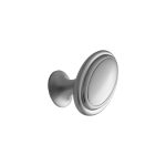 Knob Oval 60 mm Inox