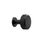 Villa Round 30 mm Black