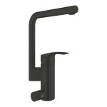 Grohe virtuves jaucējkrāns EUROSMART L APK melns matēts