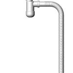 Prevex sifons 126623 (M1) (ner. tērauda izlietnēm)