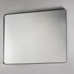 Vannas istabas spogulis VANITA CASA PERSEO melns 800*600 mm