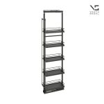 VS TAL® Larder Grozu mehānisms 400 mm H=1950–2140 Graffit  (5 grozi)
