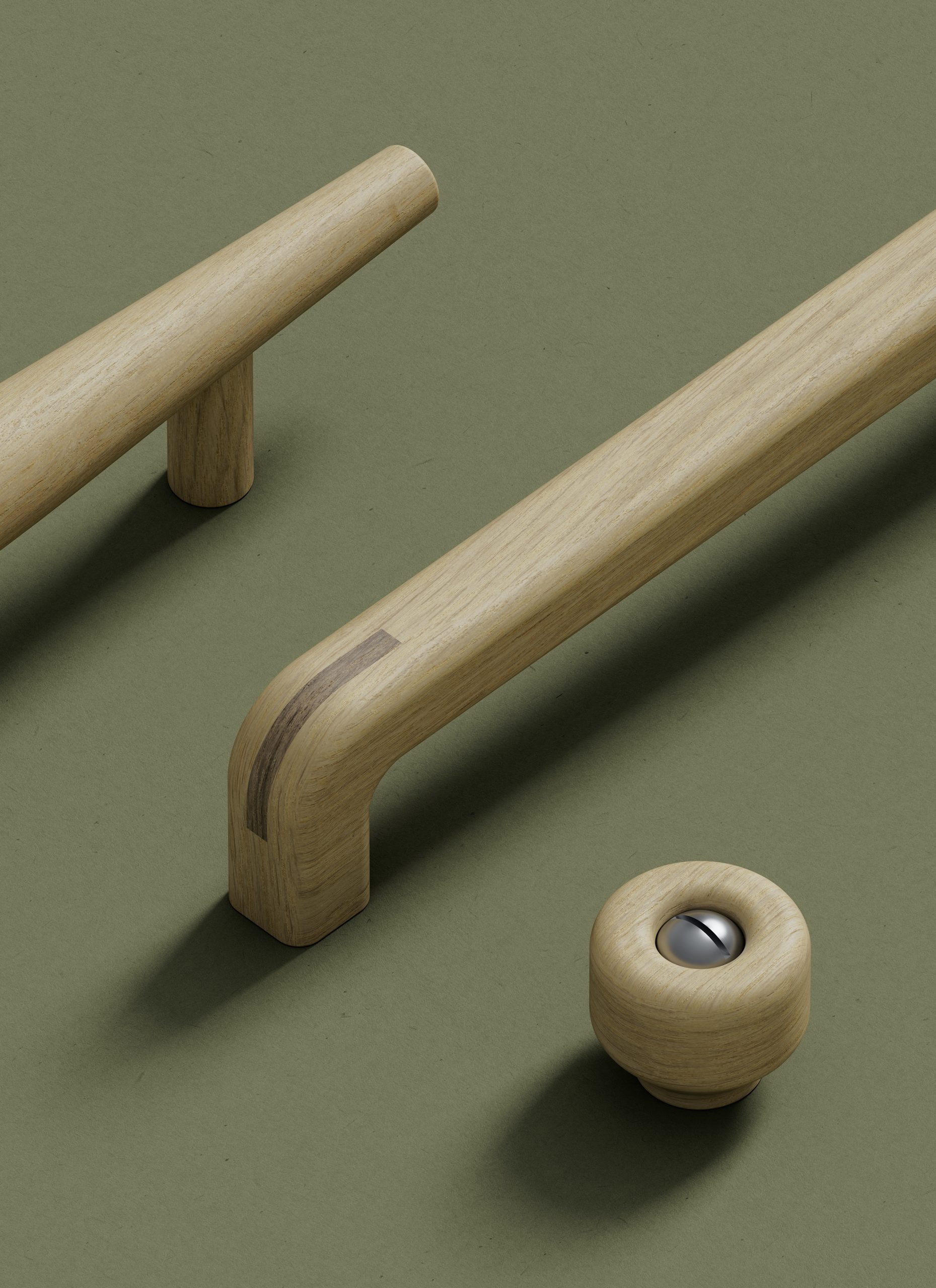 furnipart nordic oak mēbeļu rokturu paraugi
