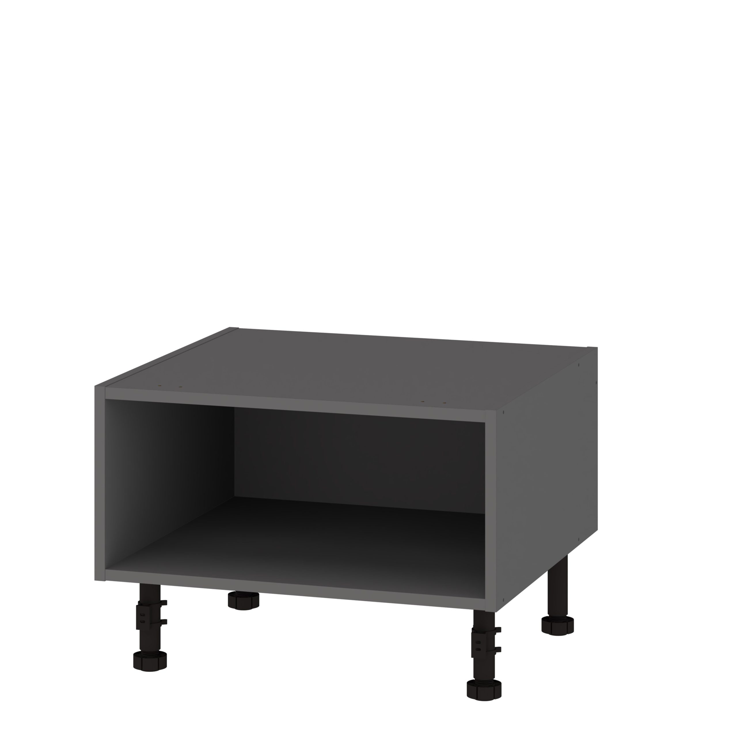 KYM60 Grīdas skapja korpuss-grafit (600 mm) - Image 1