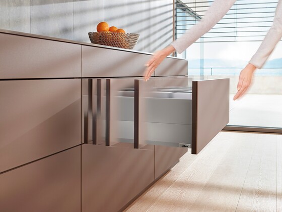 Push to open blum sistēma
