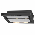 CATA TF5260 iebūvējamais tvaika nosūcējs, 60 cm, melns